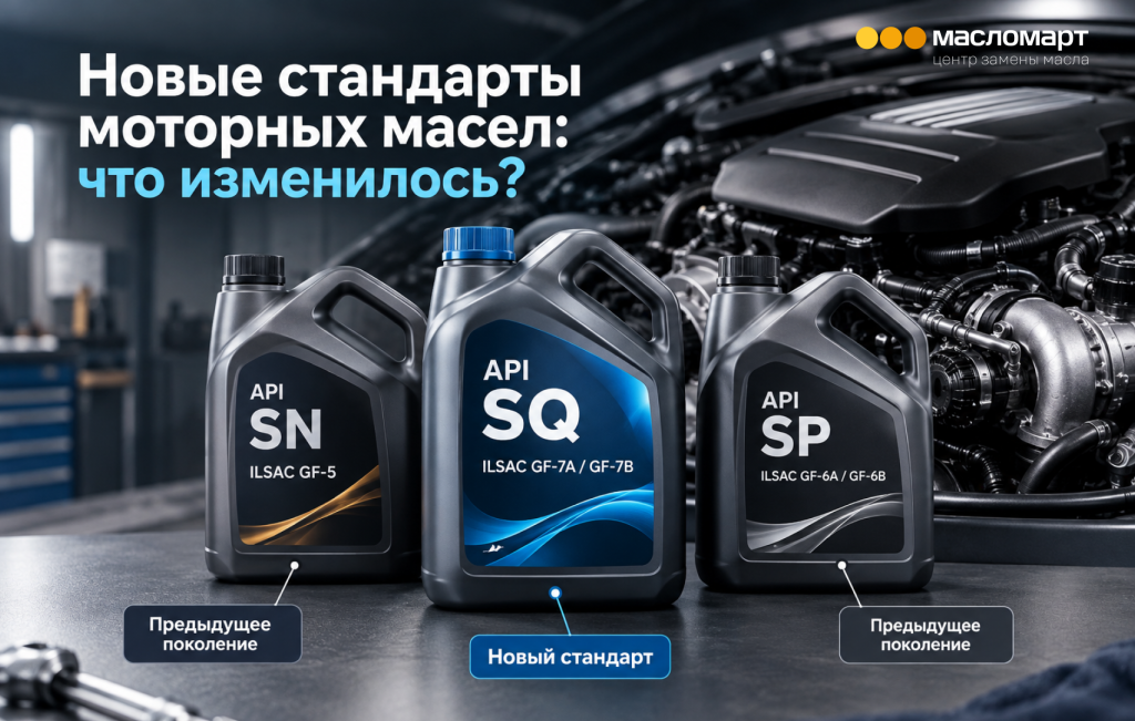 Сравнение нового и предыдущего поколения моторных масел