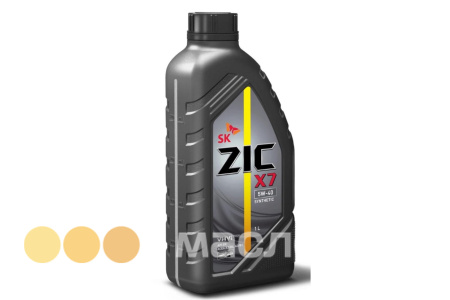 5/40 X7 ZIC   1л. синт. API SN Масло моторное /кор.12шт./