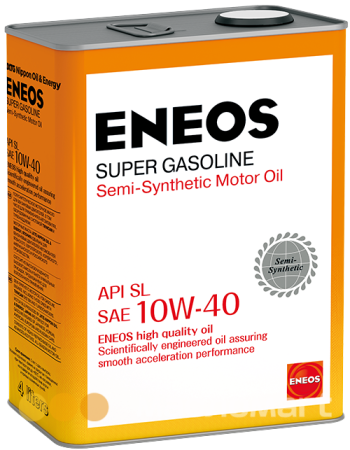 10/40 Super Gasoline ENEOS   4л. п/синт. API SL Масло моторное /кор.6шт./