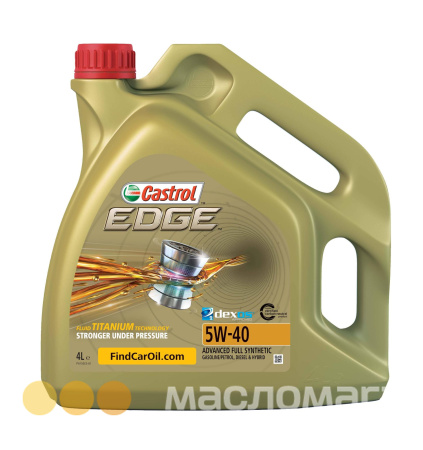 Моторное масло Castrol  5W-40 синтетическое C3      4 л.