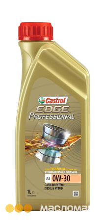 Моторное масло Castrol  0W-30 синтетическое A3/B3, A3/B4      1 л.