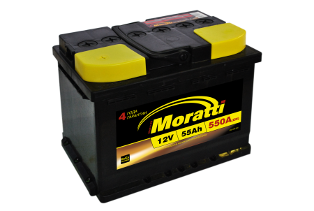 АКБ Moratti 55 п.п. 550А (555065055)