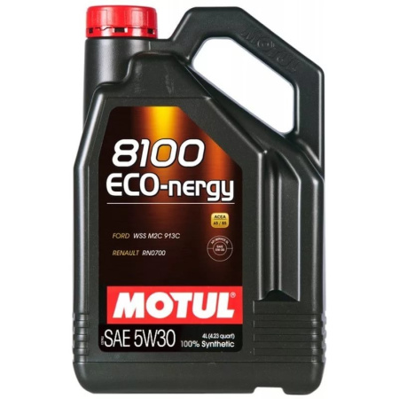 5/30 8100 Eco-nergy MOTUL   4л. синт. API SL/CF Масло моторное /кор.4шт./