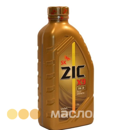 5/30 X9 ZIC   1л. синт. API SL/CF Масло моторное /кор.12шт./ (ранее 133203)