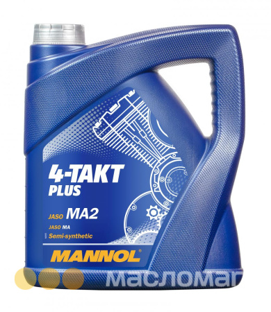 4T Plus 10/40 MANNOL   4л. п/синт. API SL Масло моторное /кор.4шт./