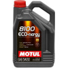 5/30 8100 Eco-nergy MOTUL   5л. синт. API SL/CF Масло моторное /кор.4шт./