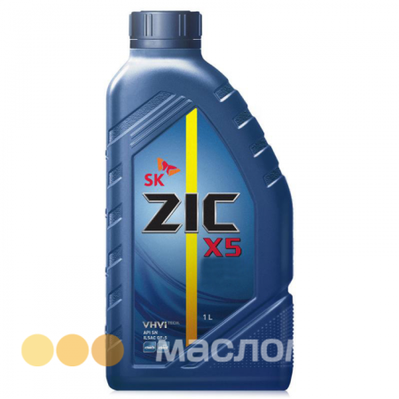 10/40 X5 Diesel ZIC   1л. п/синт. API CI-4 Масло моторное /кор.12шт./