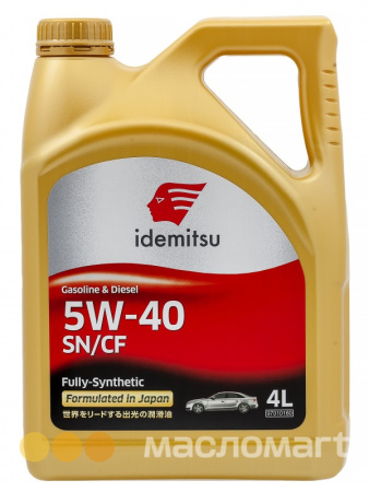 5w40 idemitsu f-s