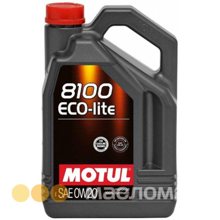 0/20 8100 Eco-Lite MOTUL   4л. синт. API SN Масло моторное /кор.4шт./